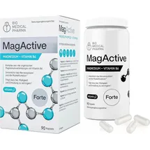 Bio Medical Pharma MagActive Magnesium Komplex Hochdosiert Kapseln 90 St.