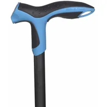 Antar Soft Step blau Aluminium FDI Soft Step Gehstock, blau, 360 g