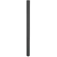 GAH Alberts Klobenpfosten Zierzaun 6 x 150 cm Anthrazit