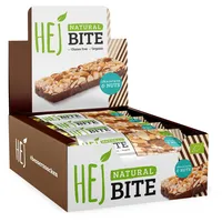 HEJ Natural Bite Organic (12x40g) Chocolate Nuts