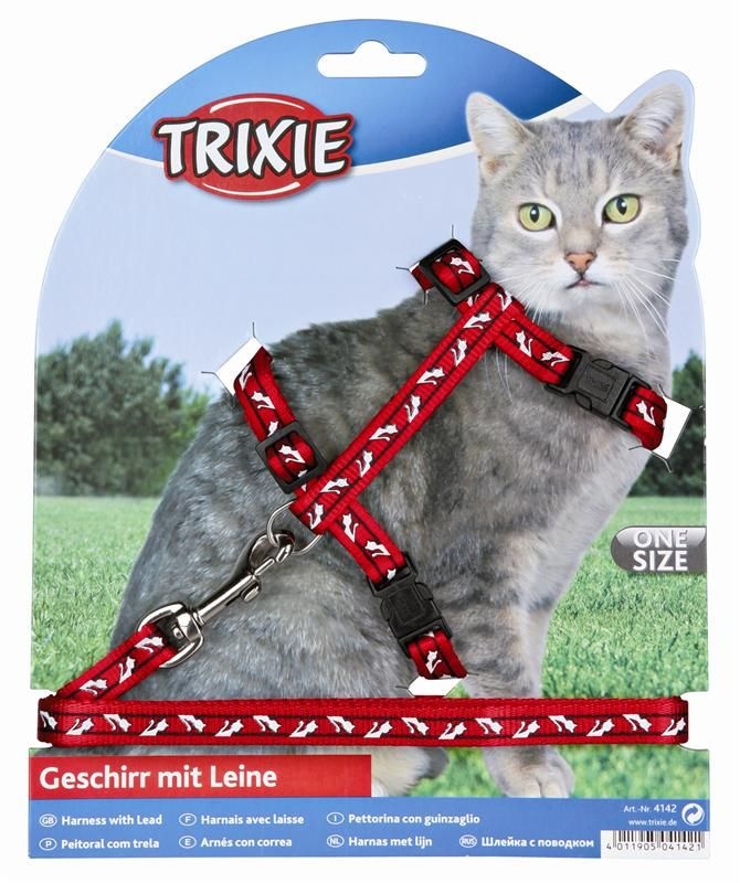 Trixie Katzengarnitur  für alle Katzen Nylon