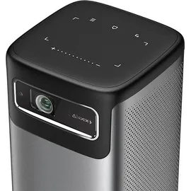 BLITZWOLF BW-VT2 PRO MAX 3D 4K Bluetooth WiFi 8000mAh Mini Projector - Gray / Silver