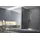 Swiss Aqua Technologies Walk In Duschabtrennung 120 x 200 cm Schwarz Sicherheitsglas