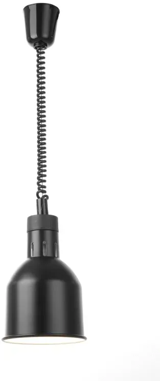 KBS Gastrotechnik KBS Infrarot Heizlampe Schwarz inkl. Leuchtmittel