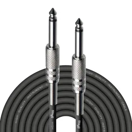 Stagg Instrumentenkabel / Gitarrenkabel / Klinkekabel - 10 Meter - 2x Klinke 6,3mm