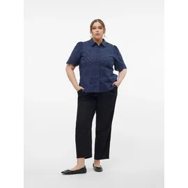 Vero Moda Curve VMJESMILO ANKLE PANTS Schlupfhose Schwarz 52