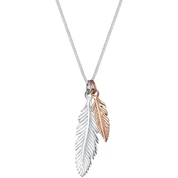 Elli Feder Bi-Color Boho Look 925 Sterling Silber Damen 