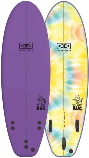 OCEAN EARTH THE BUG Surfboard 2026 purple - 5,2