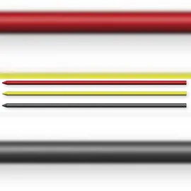 Pica Minenset 8 tlg. graphit/rot/gelb Dry 4020