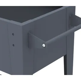 Westmann Hochbeet auf Stelzen 93 x 50 x 80 cm Anthrazit