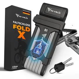 MIVELO FOLD-X Schwarz Faltschloss