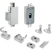 Hettich Möbel-Drehstangenschloss 72214,D15 Metall,vernickelt