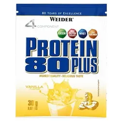 Weider - Protein 80 Plus - 30g Probe Geschmacksrichtung Chocolate