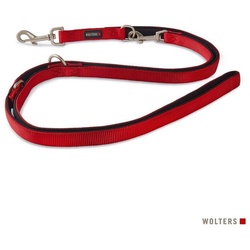 Wolters Hundeleine »Wolters Professional Comfort Führleine M extra-lang 300cmx15mm rot/schwarz«