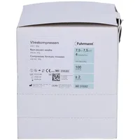 FUHRMANN GMBH Vlieskompressen 7,5 x 7,5 cm
