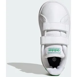 adidas Advantage Lifestyle Court Two Hook-and-Loop Cloud White/Green/Core Black 21