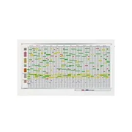 Legamaster Jahresplaner 200 x 100 cm Grau/Weiß