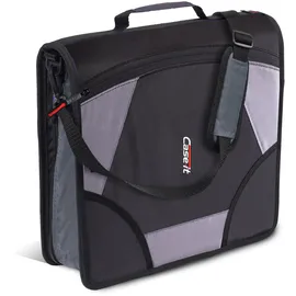 Case It Mighty Reißverschluss-Ordner DIN A4 102 mm Schwarz