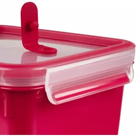 Emsa Frischhaltedose quadratisch rot 1,3 l
