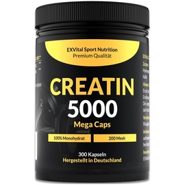 EXVital Creatin 5000 Monohydrat mega caps