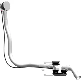 Villeroy & Boch Ab- und Überlaufkombination Badewanne rund 200 x 315 x 130 mm Verchromt