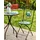 Beliani Cozzana Gartenstuhl 40 x 40 x 90 cm grün/schwarz 2 St.