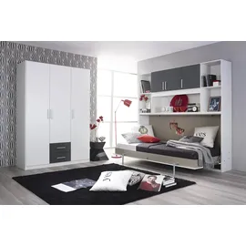 Rauch Kleiderschrank »Albero«, schwarz-weiß