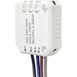 Sygonix SY-4697884 Unterputz Dimmer Geeignet für Leuchtmittel: Halogenlampe, LED-Lampe, Glühlampe