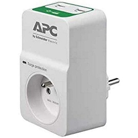 APC PM1WU2-FR Spannungsschutz Weiß 1 AC-Ausgänge 230 V