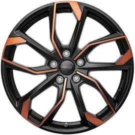 RC Design RC-Design RC34 black orange matt Alufelge 18 Zoll ET40 5x112 ML57.1
