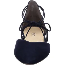 Paul Green Damen, SUPER Soft Ballerina, Frauen Riemchenballerinas,Abendschuhe,Slip-ons,Riemchen,knöchelriemchen,Ballerinen,(BLAU),39 EU / 6 UK