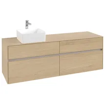 Villeroy & Boch Collaro Waschbeckenunterschrank C05000VJ 160 x 55 cm Nordic Oak