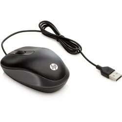 HP Travel - Maus - optisch - 3 Tasten - kabelgebunden
