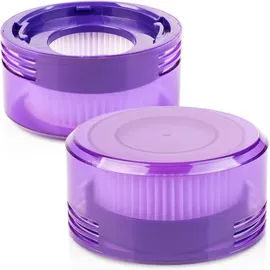 ivanzoll Verbesserte V8-Star-Vorfilter und HEPA-Nachfilter für Dyson V7 V8 2023 Version schnurloser Staubsauger Animal Extra SV25 SV37, ersetzt Teilenummer...