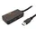 Roline USB 3.2 Gen 1 4-Port Hub mit Repeater, schwarz, 10 m