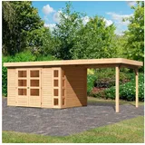 Karibu Konifera Nordsee 5, BxT: 592x262 cm, (Set) naturbelassen