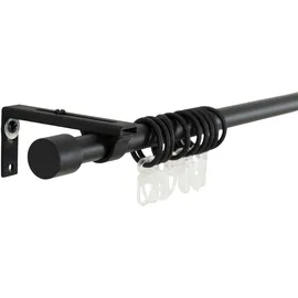 Gardinenbox Gardinenstange »Ningbo« Ø16/19 mm Schwarz
