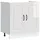 vidaXL Spülenunterschrank Kalmar 80 x 46 x 81,5 cm Hochglanz Weiß