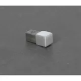 Proline Außenecke Und Innenecke, Quadratprofil Edelstahl Massiv Gebürstet 12,5 Mm