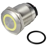 TRU Components TC-13224220 ONPOW6319F-10ZE/Q/Y/12V/S Drucktaster 36 V DC/AC 2