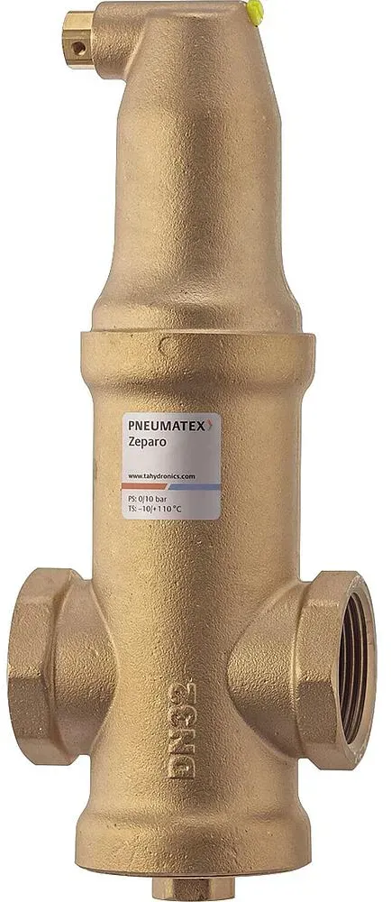 Mikroblasen-Luftabscheider IMI PNEUMATEX ZUVS 40, Solar mit IG-Anschluss, DN 40 (1 1/2'')