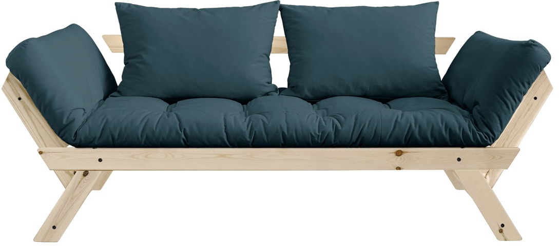 KARUP Design - Bebop Sofa, Kiefer natur / petrolblau