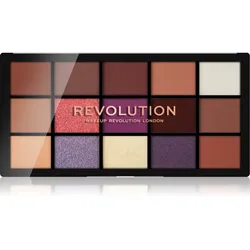 Makeup Revolution Reloaded Lidschatten-Palette Farbton Visionary 15x1,1 g