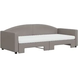 vidaXL Tagesbett 90 x 200 cm Grau