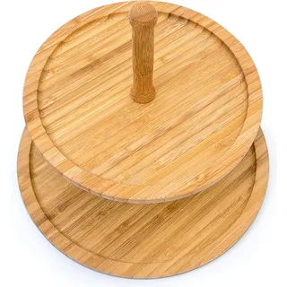Relaxdays Etagere braun