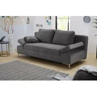 Jockenhöfer Schlafsofa 2-Sitzer grau