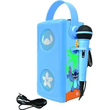 Lexibook Disney Stitch Leuchtender Bluetooth Lautsprecher Mikrofon Karaoke