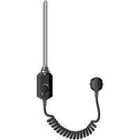 luxebath Heizstab 1200W Schwarz für Badheizkörper mit Thermostat