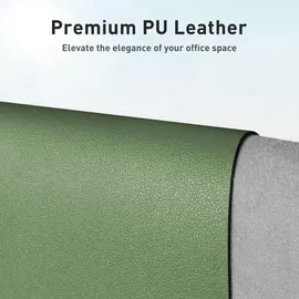 luxuskollektion Schreibtischunterlage rutschfest wasserdicht 91cmx43cm Olivgrün