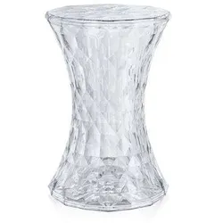 Kartell Stone Hocker glasklar transparent